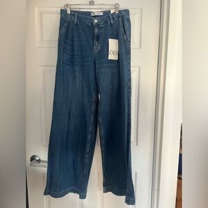 Zara wide leg jeans